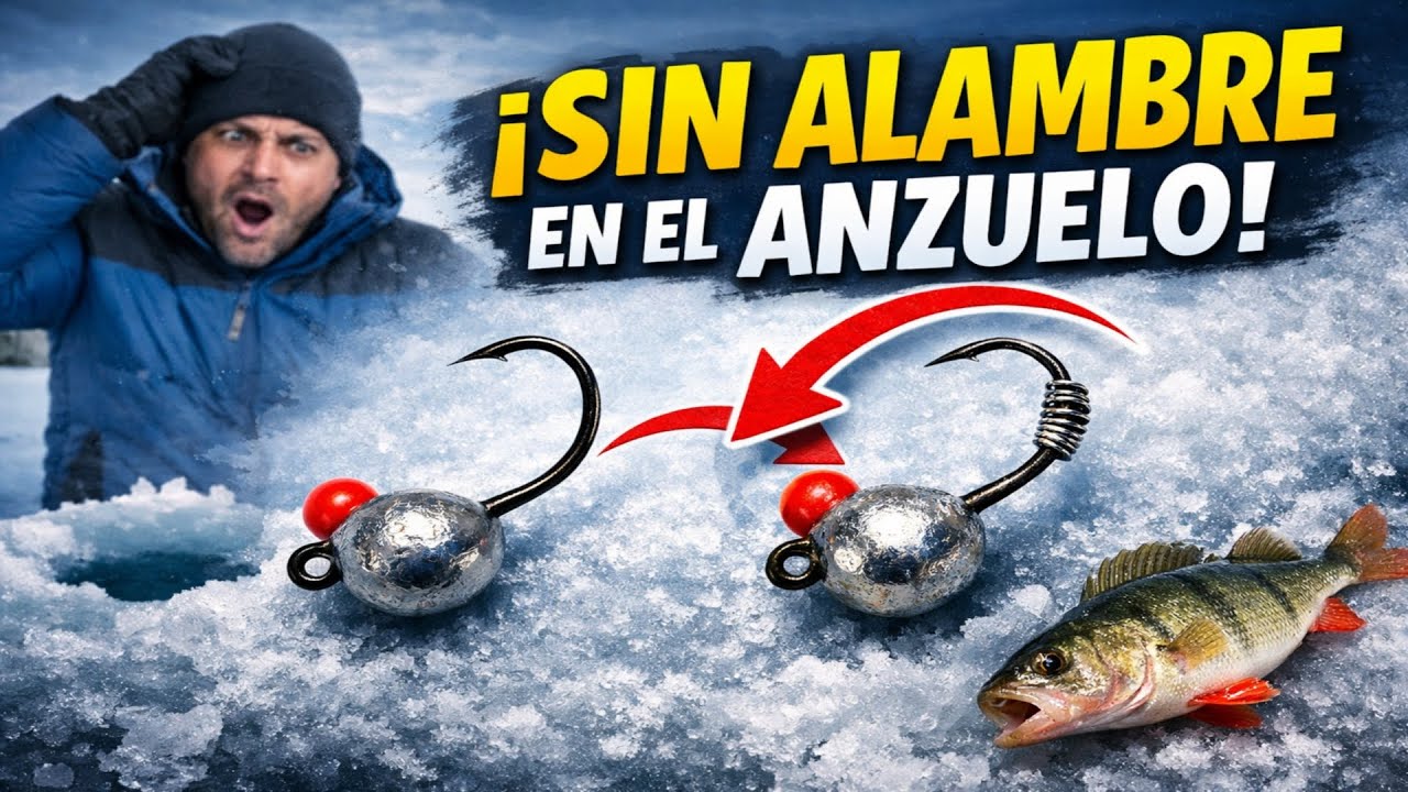 La MISMA Mormyshka, CERO Picadas. El Error GARRAFAL que tu vecino sí evita.