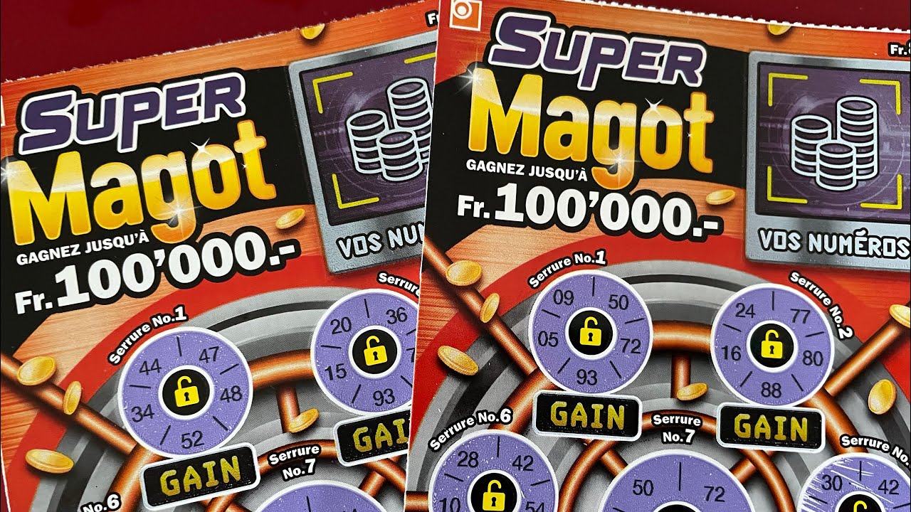Loterie suisse romande avec 2 super magots