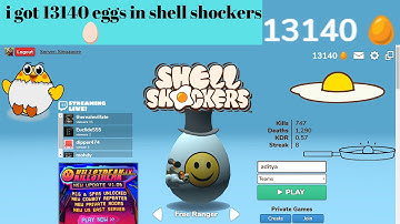 playing shell shockers on pc with face cam
