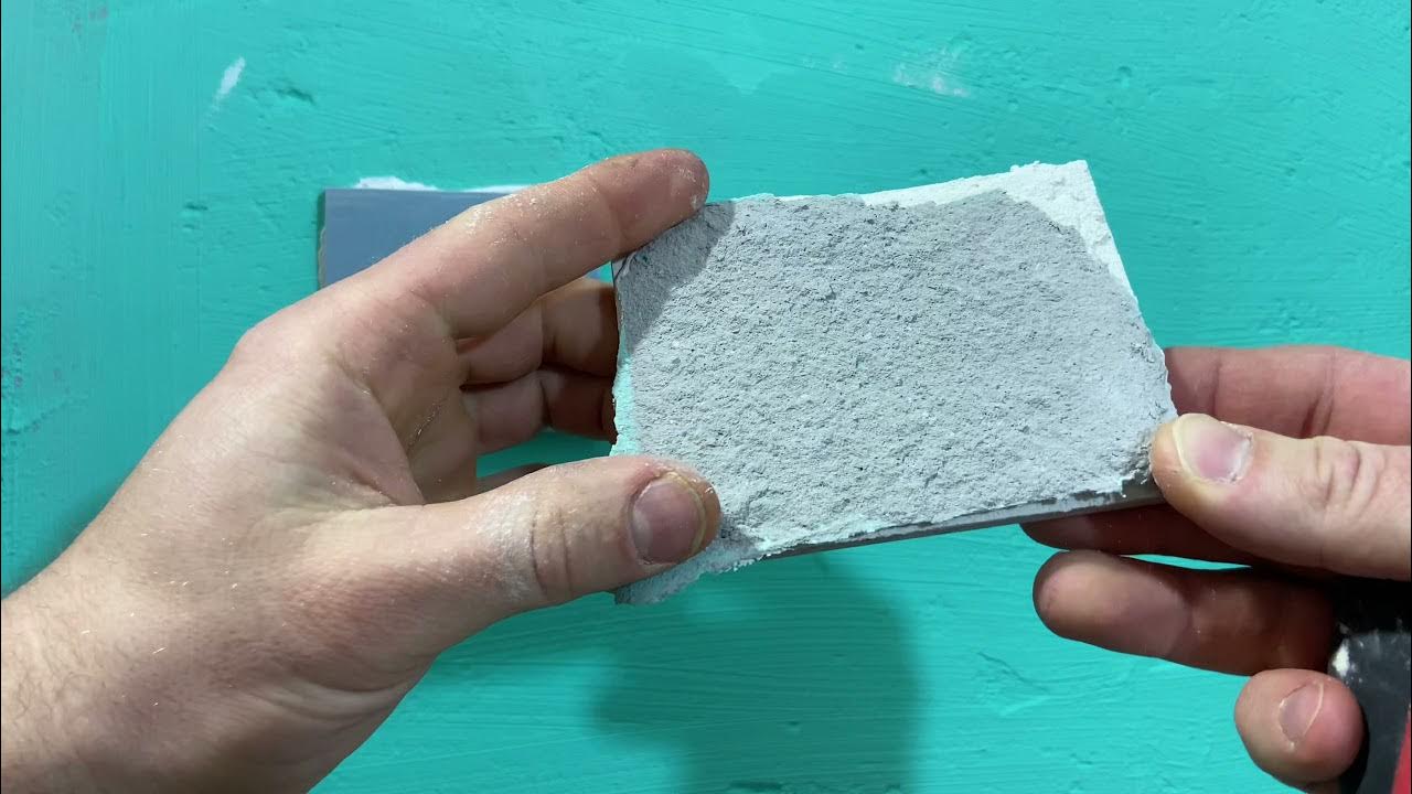 Гидроизоляция на гипсовую штукатурку - YouTube