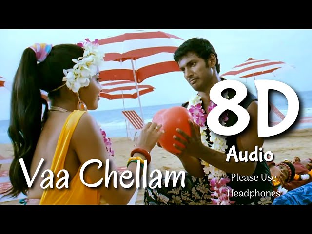 Vaa Chellam | 8D Audio | Thoranai | Vishal, Shreya | Please Use Headphones class=