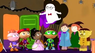 Super Why and The Ghost Who Was Afraid of Halloween | Super WHY! S01 E35
