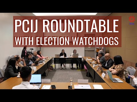 PCIJ Roundtable: Election watchdogs identify issues as 2 elections loom in PH