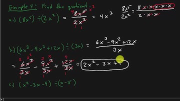 College Algebra - Polynomials