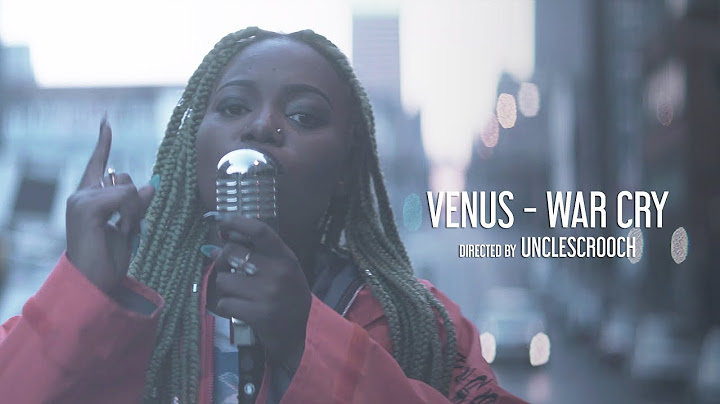 Venus - War Cry (Official Music Video)