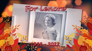 Song For Lenore
A song for a special Aunt.. Words and Music by Craig Hallen;
Audio Mixing and Video Production/Editing by Ian Rushton;
Original photo wall video animation by Wendy Schollum;
Lead Guitar and Drum Programming – Ian Rushton;
Piano, Keyboard, Vocals and Rhythm Guitar – Craig Hallen;
Produced and Arranged by Craig Hallen and Ian Rushton
From the album Nothing Lasts Forever - download song here: https://craighallen.bandcamp.com/track/song-for-lenore Song For Lenore