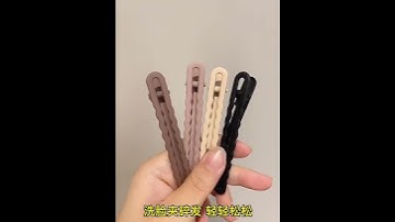 Kẹp Tóc Màu Nhám Phong Cách Hàn Quốc Thời Trang Cho Nữ #keptoc #phukien