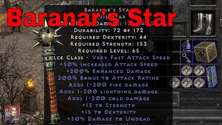 D2R Unique Items - Baranar