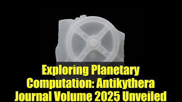 Exploring Planetary Computation: Antikythera Journal Volume 2025 Unveiled