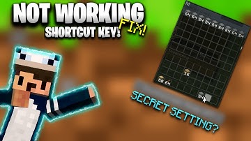 HOW TO FIX NOT WORKING SHORTCUT KEY ON POJAVLAUNCHER! - G Craft
