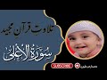 Muhammad arham alvi  hafiz abdul hadi voice  surah alala   