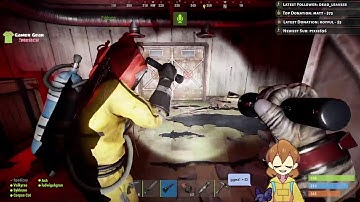 Toast scares Ash | OTV & Friends Rust | Ash_on_LoL plays Rust