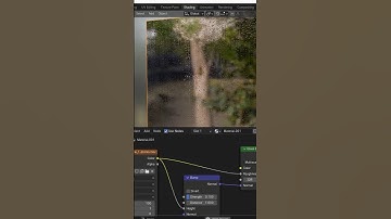 Rain droplets in blender - full video attached #3d #blender #interiordesign archviz