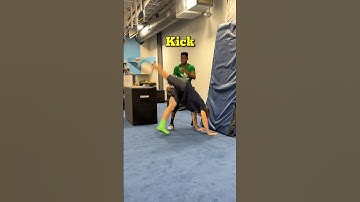 YOU GOTTA KICK HARD INTO YOUR HANDSTAND! 😂😂😂