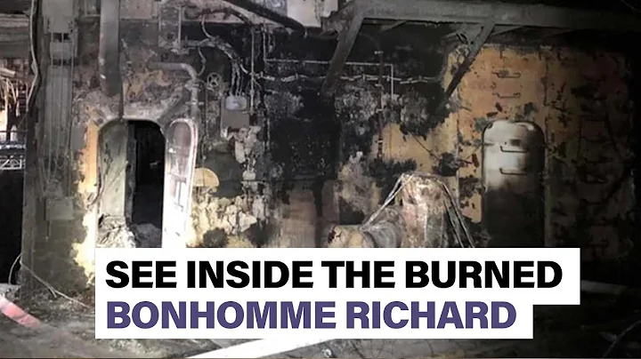 Go inside charred interior of Navy ship that burne...