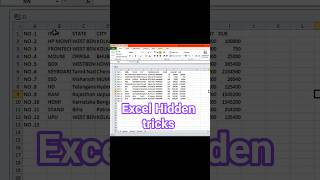 Top 5 Excel tricks 😀👈!#computerbasic #shortcuts  #msoffice  #networking #techtips