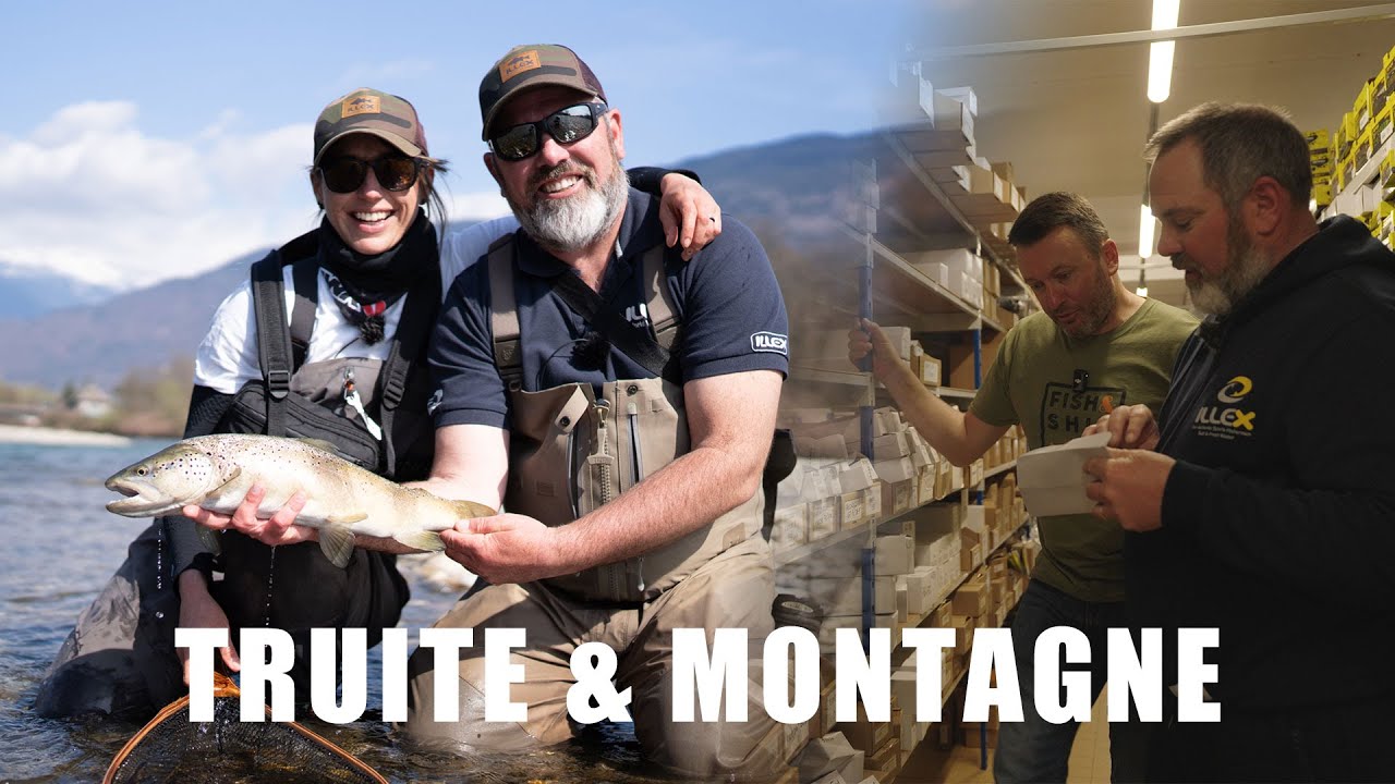 À la découverte d'une rivière à truites avec  Gael Even & Mélanie Meissel de chez FISH & SHIP SHOP