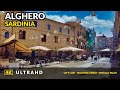 Alghero ❤️Saardinia 4K Walking Tour City Center