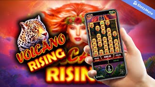 Volcano Rising Slot by Ruby Play (Mobile View)
