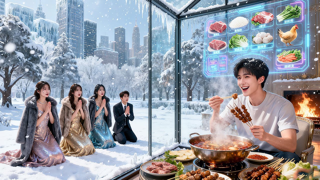 4 sisters kicked me out to freeze! Reborn with system, I feast in bunker, watch them beg!