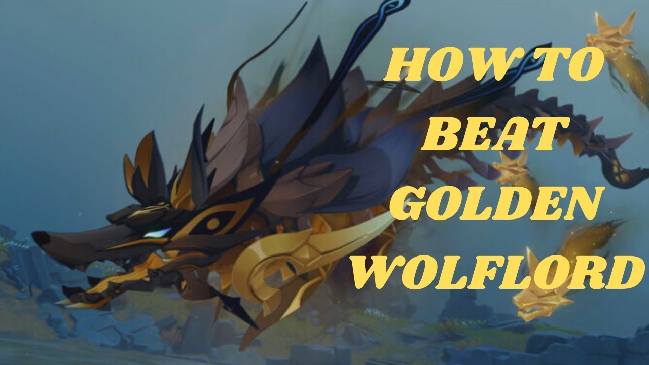 Golden Wolflord Boss Guide Genshin Impact 2.3 YouTube