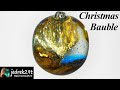 Christmas Bauble with Glitter / RESIN ART