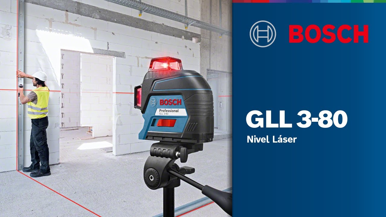 Nivel láser de líneas GLL 3-80 Professional BOSCH