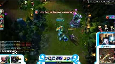 C9 Hai Lucian vs Draven Bot Challenger Ranked solo queue HQ