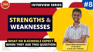 Strengths & Weaknesses | MBA Personal Interview Tips | Ep 8 | PI Tips Series | 2IIM CAT Prep screenshot 3