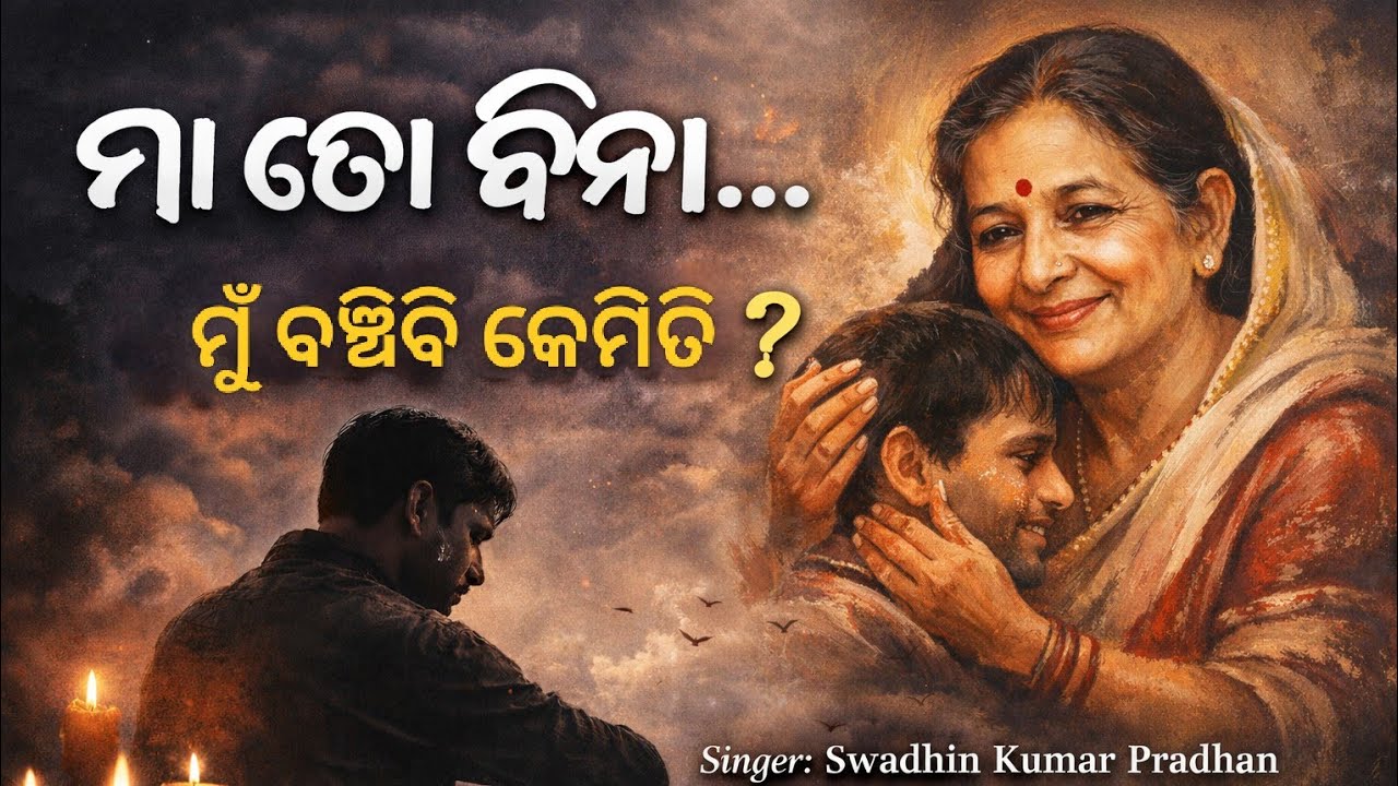 Maa Toh Bina | ମା ତୋ ବିନା ମୁଁ ବଞ୍ଚିବି କେମିତି | Odia Sad Song | Singer: Swadhin | Lyrics: Saroj |