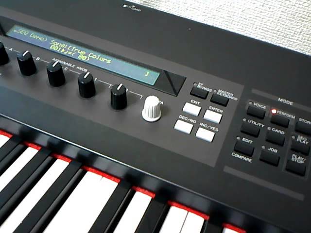 YAMAHA S80 demo song - YouTube