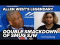 Goat allen wests legendary double smackdown of smug sjw