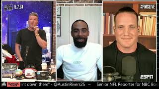 Mike Conley talks Wolves-Nuggets series, Ant-Man's growth & more! | The Pat McAfee Show