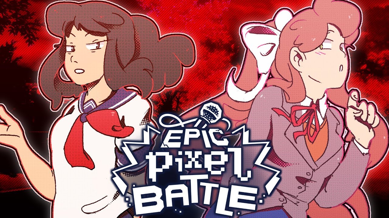 Yandere Chan VS Monika   EPIC PIXEL BATTLE  EPB SAISON 3 