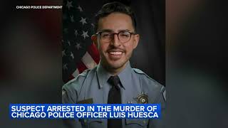 Arrest of suspect will allow 'healing' for Officer Huesca's family, pastor says