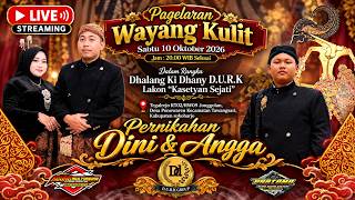 🔴 LIVE WAYANG KULIT DHALANG KI DHANY D.U.R.K | Lakon Kasetyan Sejati | Pernikahan Dini & Angga