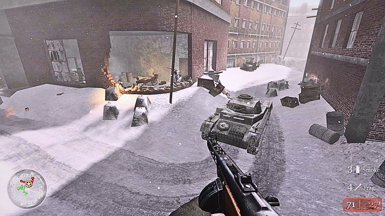 Battle of Stalingrad 1942 U.S.S.R. [1080P 60FPS] Repairing the Wire ...