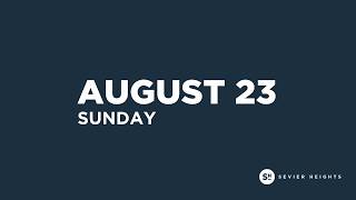 9:00 AM Gathering | August 23, 2026 | Sevier Heights
