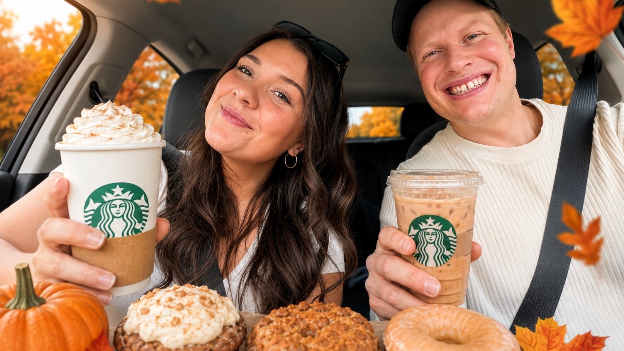 MORNING ROUTINE BÉBÉ & PAPA + ON TESTE LE MENU D’AUTOMNE STARBUCKS 🍂