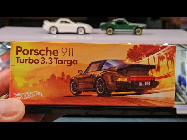 HOT WHEELS REDLINE CLUB PORSCHE 911 TURBO 3.3 TARGA! #hotwheels