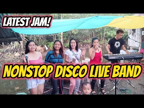Nonstop Disco Live Band - Sayawan Na - Sabel, Arlin, Rhea, Cathy, x Romel Ft. Zaldy Mini Sound