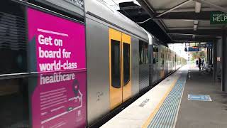 Sydney Trains T121 With An Untargeted Set Arrive At Sutherland