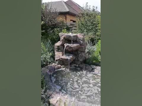 Водопад на даче Сергей Вячеславович #сказочнаямастерскаяколесникова ...
