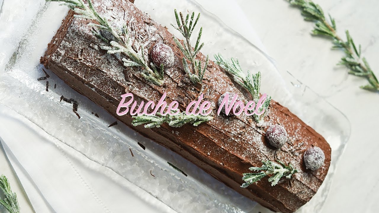 Buche de Noel (Christmas Yule Log) Recipe YouTube