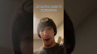 Ravens Fan Reacts To Jaguars LOSS 28-27