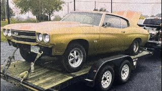 1970 Chevelle SS454 LS6 Discovered On A Car Port in 2005 Inspected And Receives My Endorsement!!!