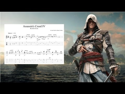 Assassin S Creed Iv Black Flag Fingerstyle Guitar Tab Youtube