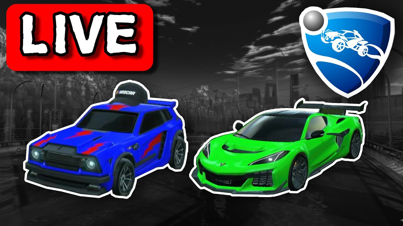 Playing Rocket League With My Friend LIVE
