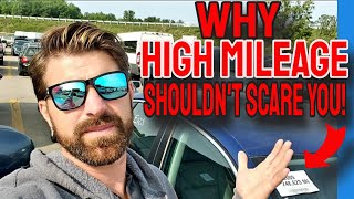 Is it safe to buy a car with High Miles?  Flying Wheels