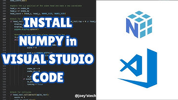 How to install Numpy in Visual Studio Code #numpy #python #vscode